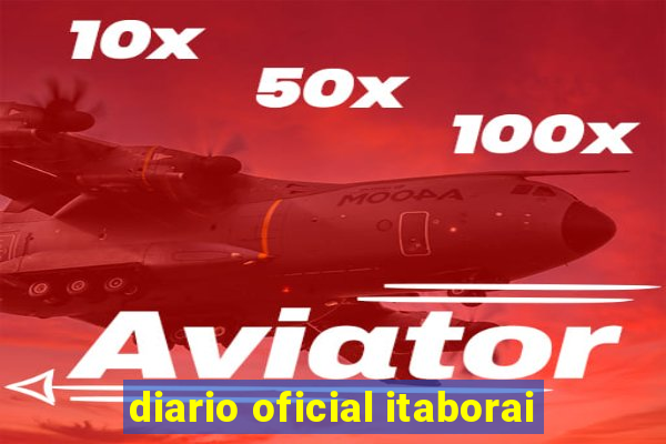 diario oficial itaborai